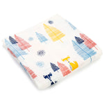 100% Cotton Baby Swaddles Soft Blankets