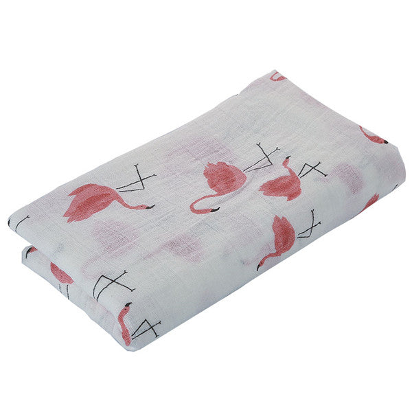 100% Cotton Baby Swaddles Soft Blankets