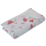 100% Cotton Baby Swaddles Soft Blankets